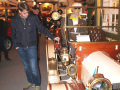 Magnus Ahlkvist guidar i museet som hans far Ingemar har skapat