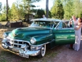 Patrik och Tina vid Cadillacen