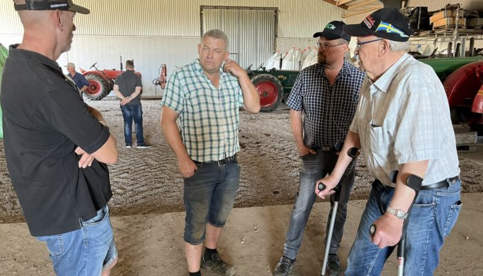 Anders Granath, Mats Paulsson, Lars Glader och Yngve Edvardsson
